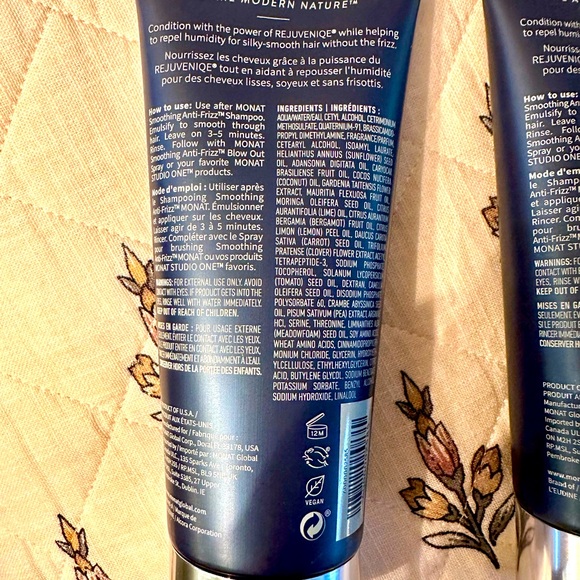 NWT MONAT FULL-SIZE SMOOTHING ANTI FRIZZ DEEP CONDITIONER 6oz - Picture 4 of 4